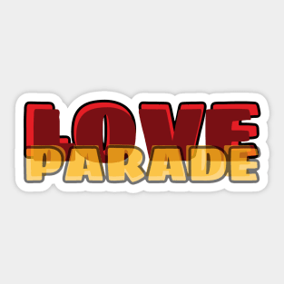 Love Parade Sticker